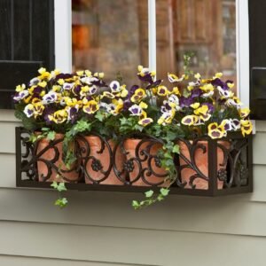 French Quarter Cast Aluminum Window Box